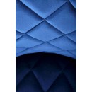 Стул HALMAR K450 темно-синий/черный